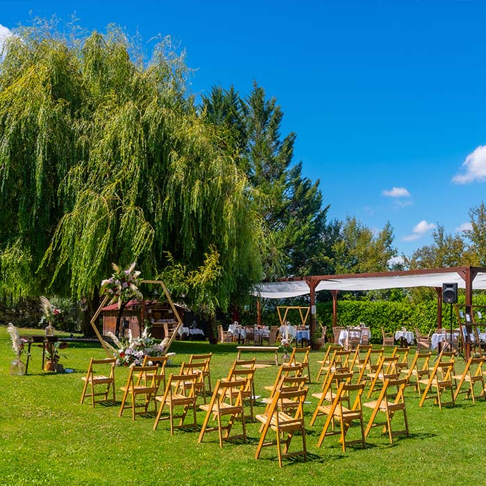 Outdoor venue at Farscape Farm