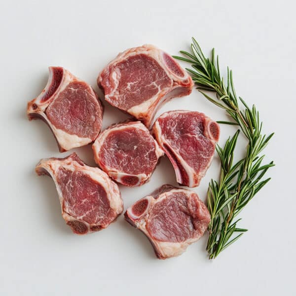 Lamb legs meat